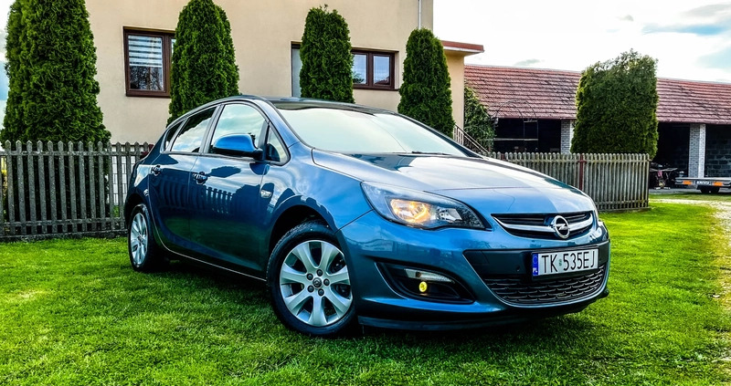 Opel Astra cena 41500 przebieg: 85000, rok produkcji 2015 z Sieraków małe 92